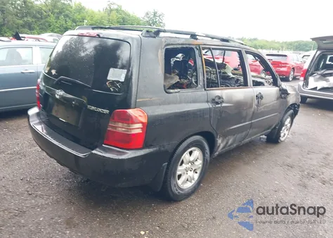 2003 Toyota Highlander Limited V6/V6 z USA, uszkodzony, nr VIN JTEGF21A330097890